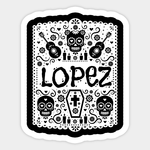 LOPEZ SURNAME GIFT IDEA Sticker by Cult Classics